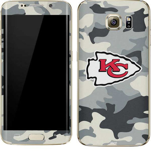 NFL Kansas City Chiefs Camo Galaxy S7 Edge Skin